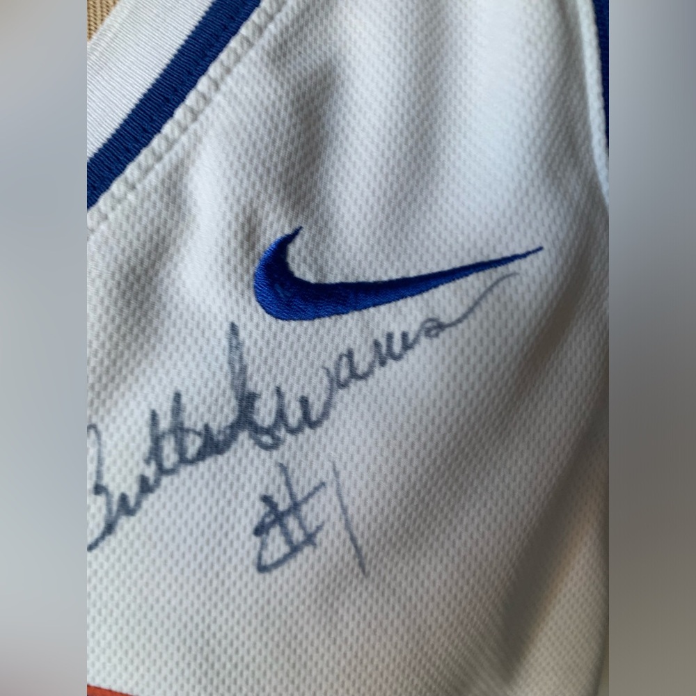 Florida Gators White and Blue Basketball Jersey - Picture 8 of 16